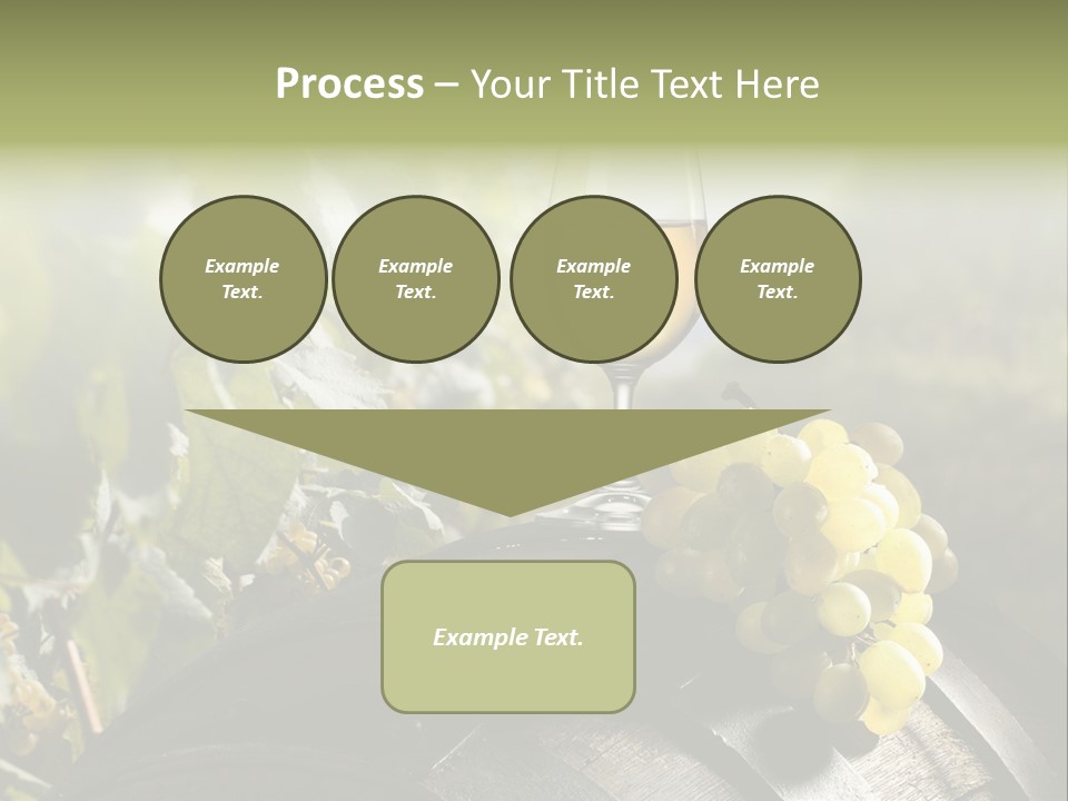 White Beverage Drink PowerPoint Template