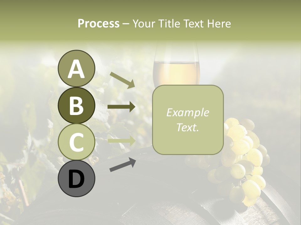 White Beverage Drink PowerPoint Template