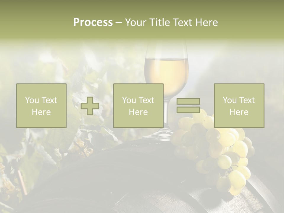 White Beverage Drink PowerPoint Template