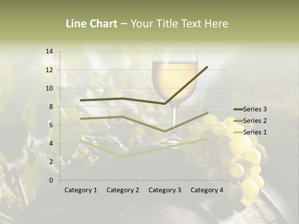 White Beverage Drink PowerPoint Template
