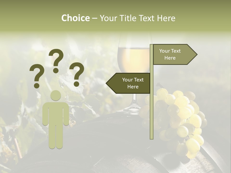 White Beverage Drink PowerPoint Template