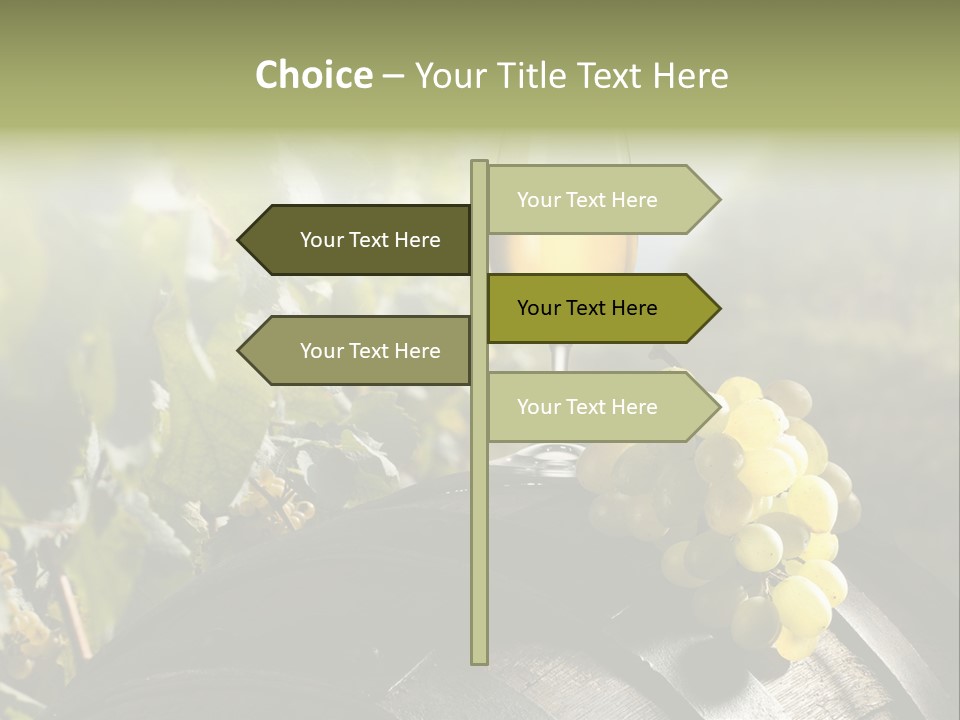 White Beverage Drink PowerPoint Template