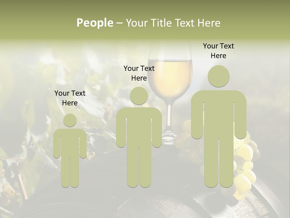 White Beverage Drink PowerPoint Template