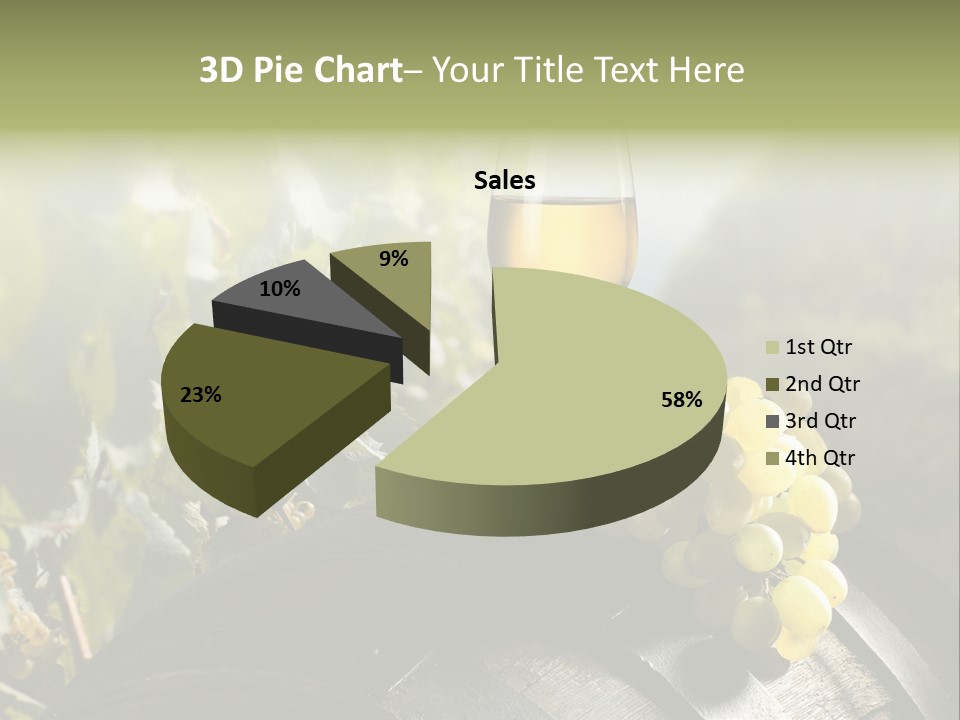 White Beverage Drink PowerPoint Template