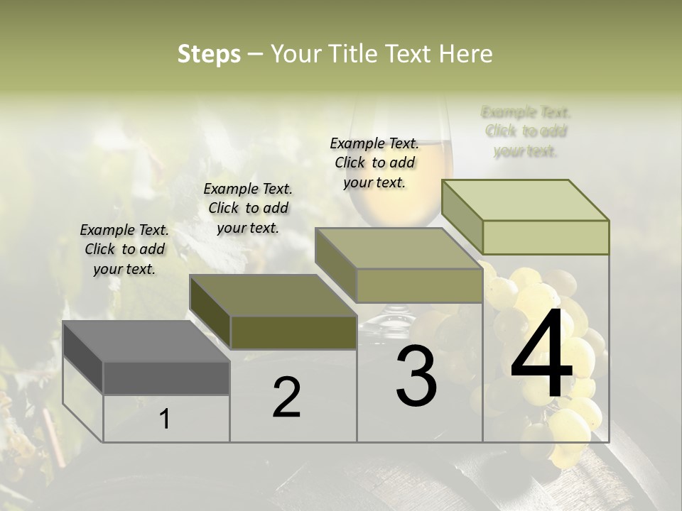 White Beverage Drink PowerPoint Template