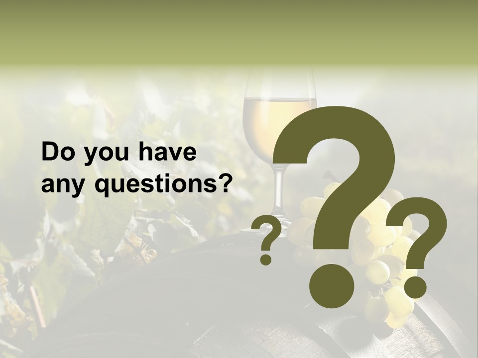 White Beverage Drink PowerPoint Template