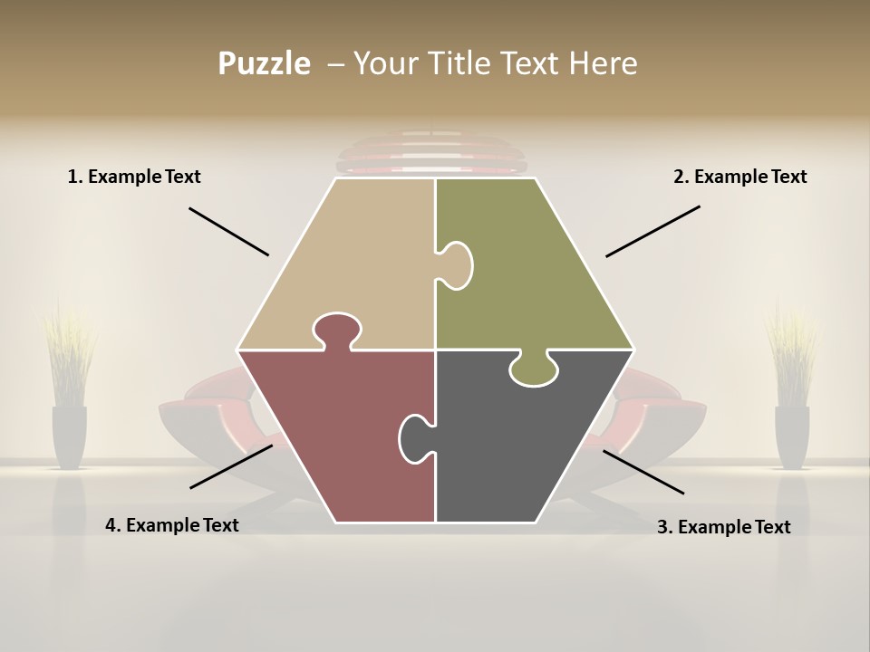 Modern Leather Comfy PowerPoint Template