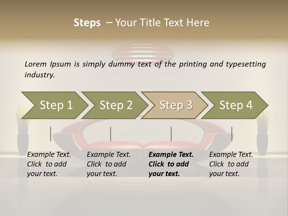 Modern Leather Comfy PowerPoint Template
