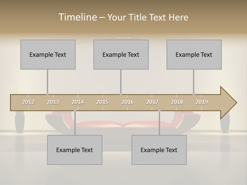 Modern Leather Comfy PowerPoint Template