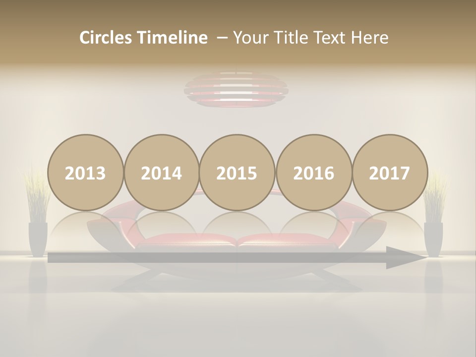 Modern Leather Comfy PowerPoint Template