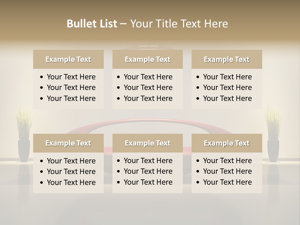 Modern Leather Comfy PowerPoint Template