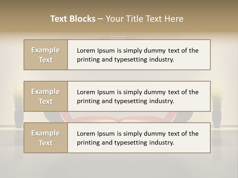 Modern Leather Comfy PowerPoint Template