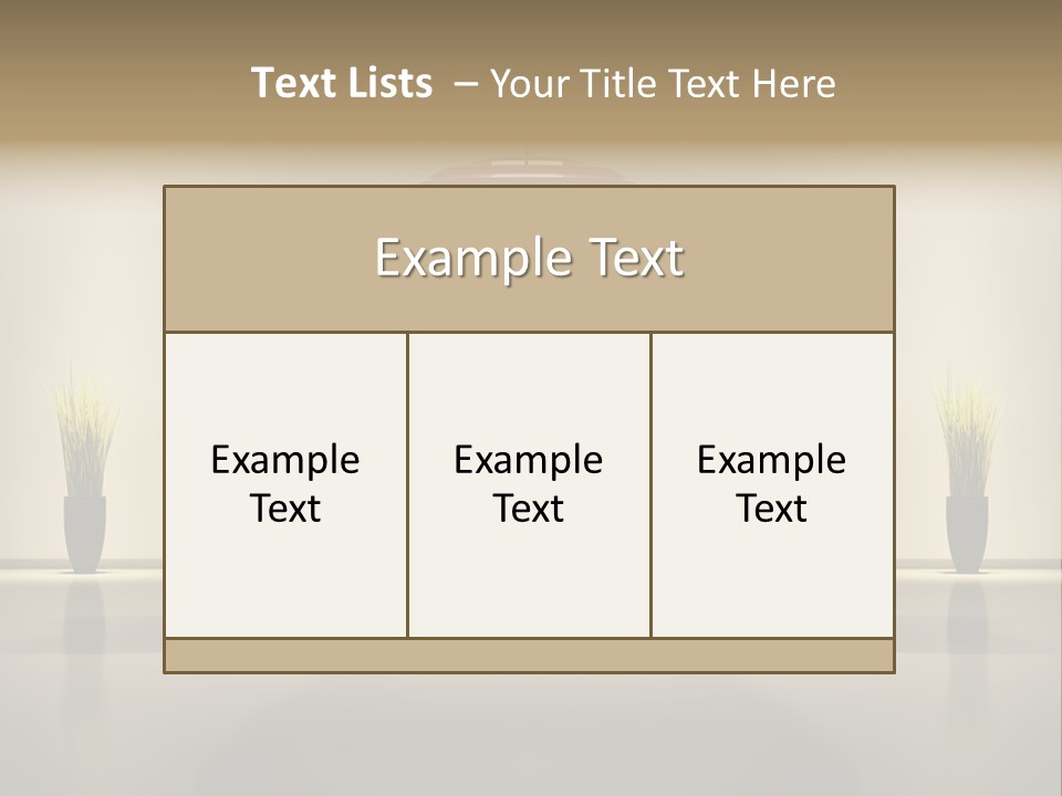 Modern Leather Comfy PowerPoint Template