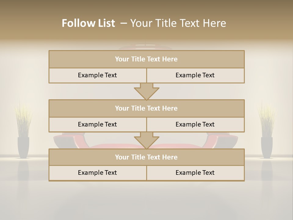 Modern Leather Comfy PowerPoint Template