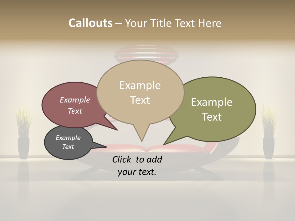 Modern Leather Comfy PowerPoint Template