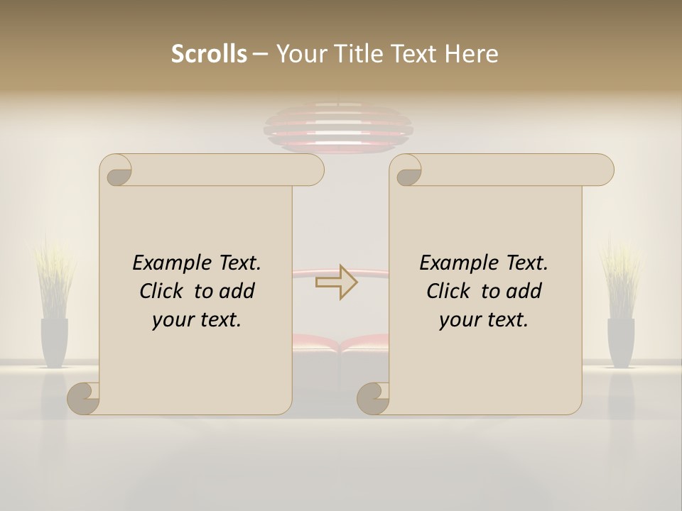 Modern Leather Comfy PowerPoint Template