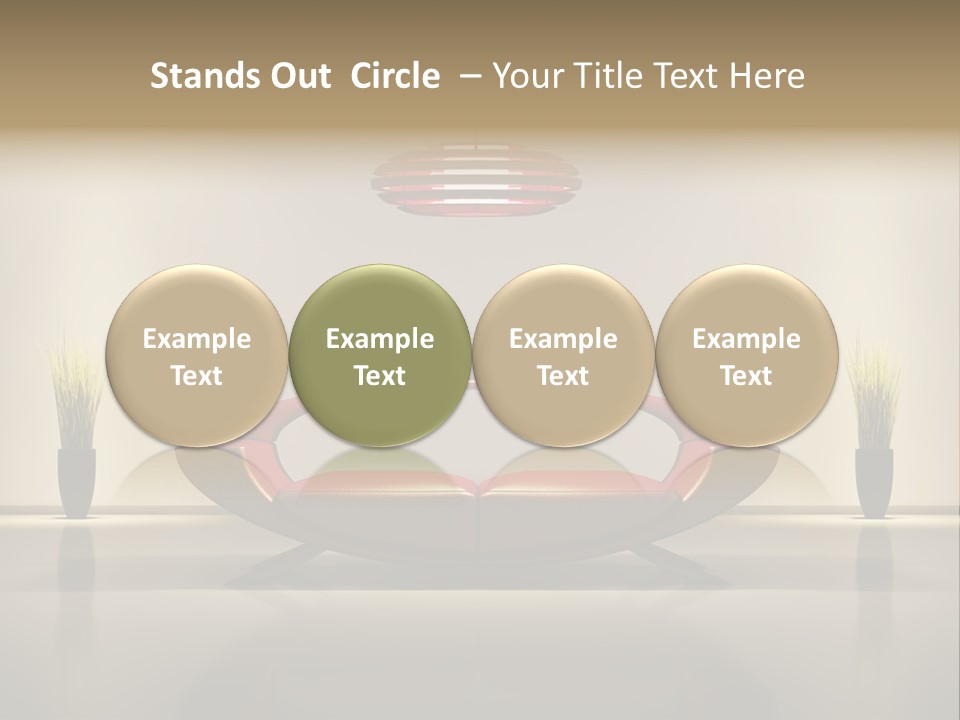 Modern Leather Comfy PowerPoint Template