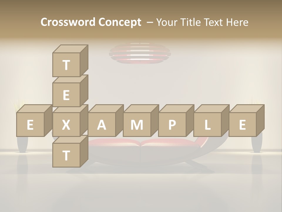 Modern Leather Comfy PowerPoint Template