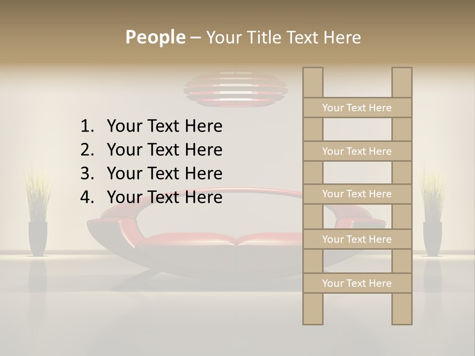 Modern Leather Comfy PowerPoint Template