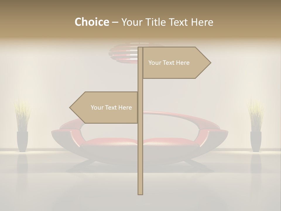 Modern Leather Comfy PowerPoint Template