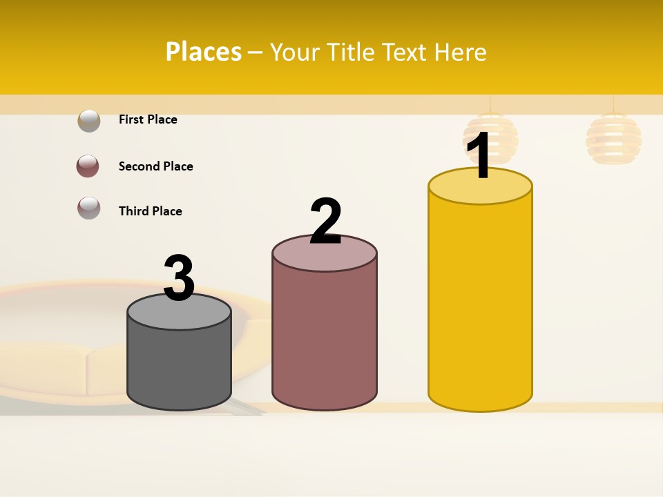 Interior Room Area PowerPoint Template