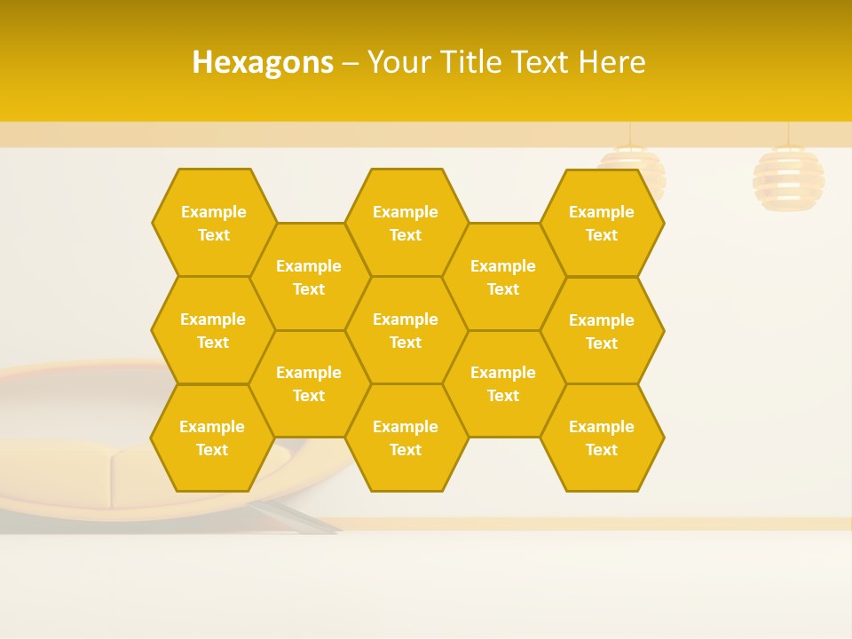 Interior Room Area PowerPoint Template