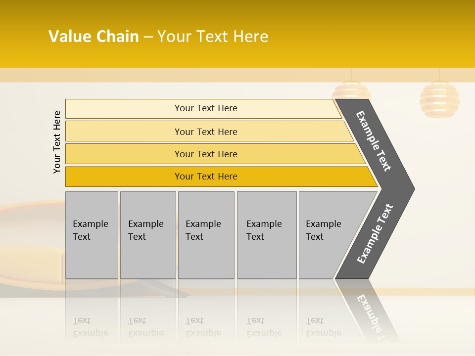 Interior Room Area PowerPoint Template