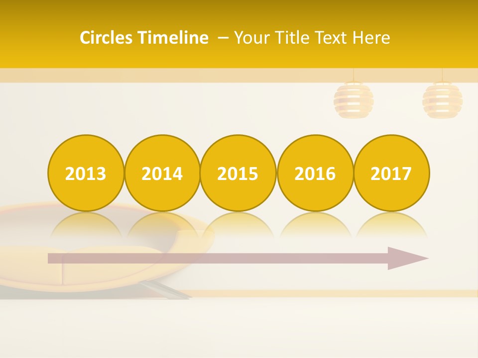 Interior Room Area PowerPoint Template