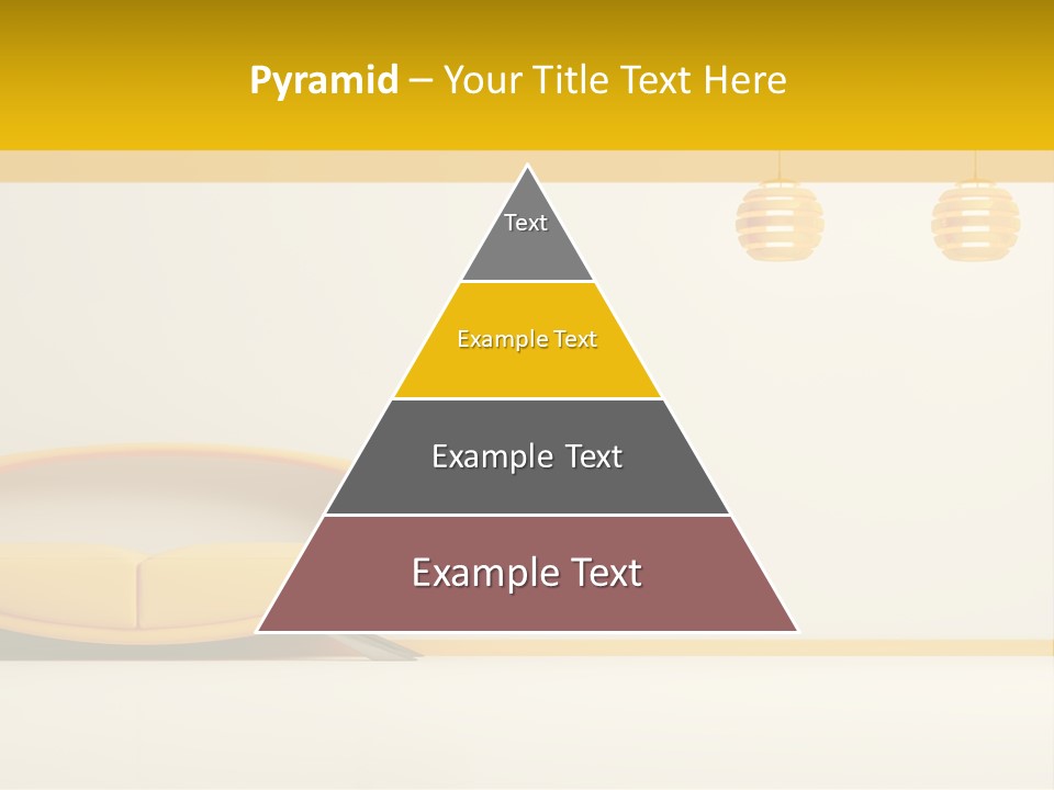 Interior Room Area PowerPoint Template