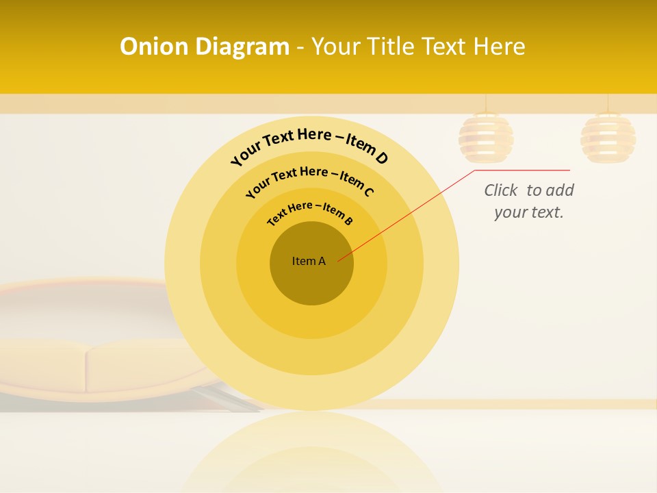 Interior Room Area PowerPoint Template