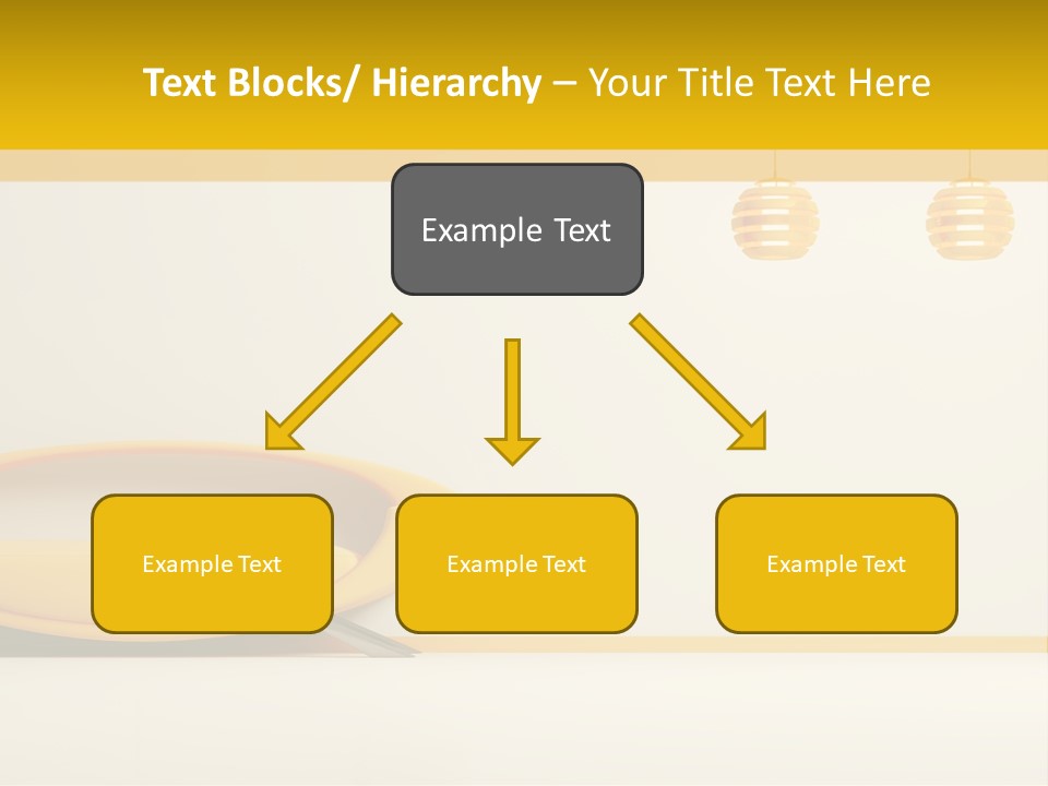Interior Room Area PowerPoint Template