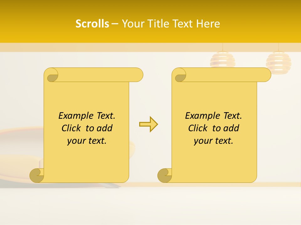 Interior Room Area PowerPoint Template