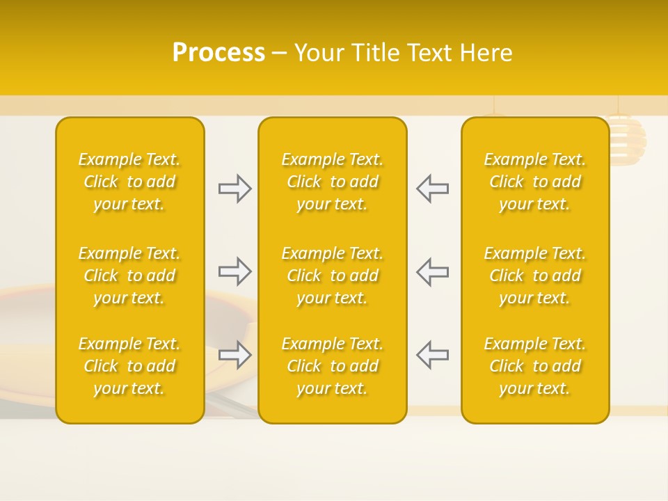 Interior Room Area PowerPoint Template