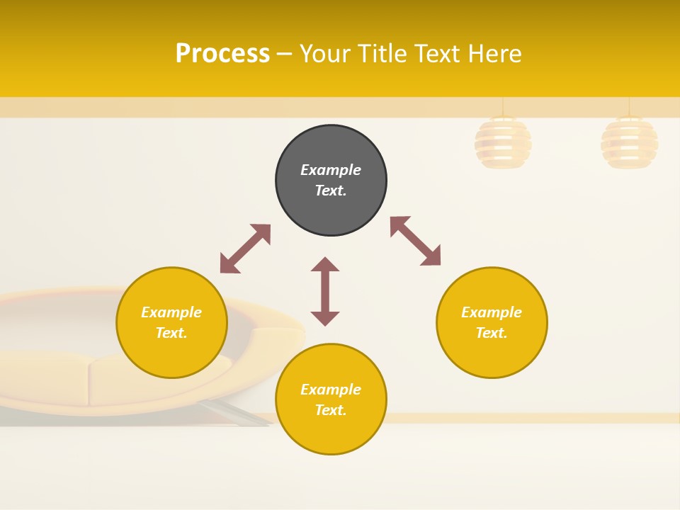 Interior Room Area PowerPoint Template