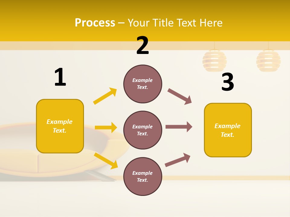 Interior Room Area PowerPoint Template