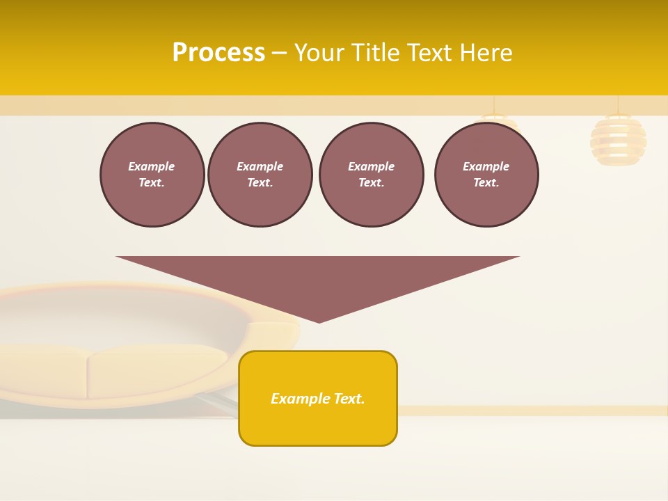 Interior Room Area PowerPoint Template