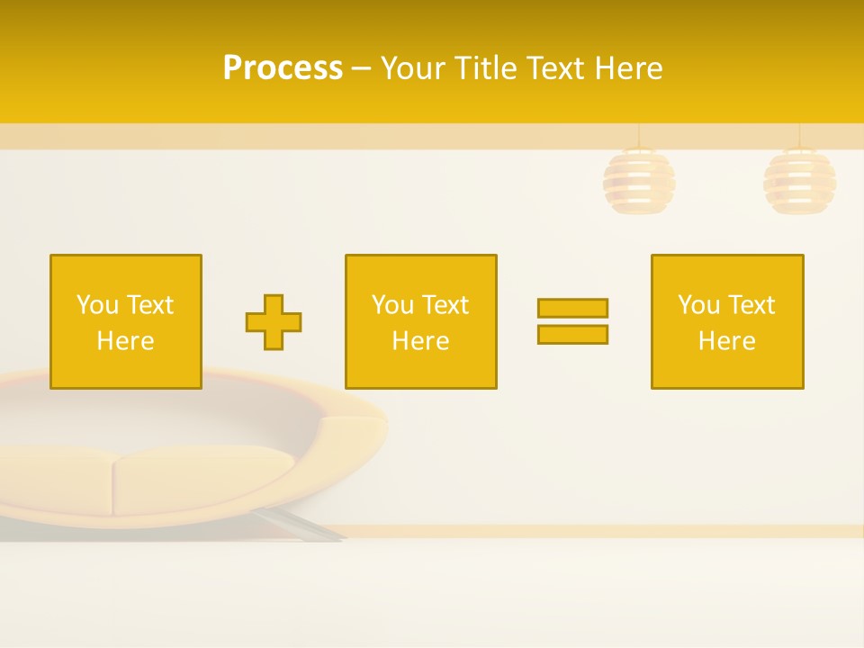 Interior Room Area PowerPoint Template