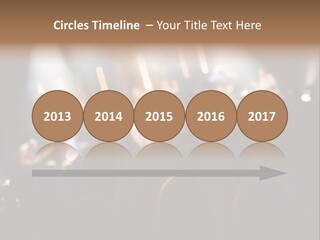 Concert Guitar Crowd PowerPoint Template