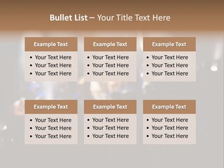 Concert Guitar Crowd PowerPoint Template