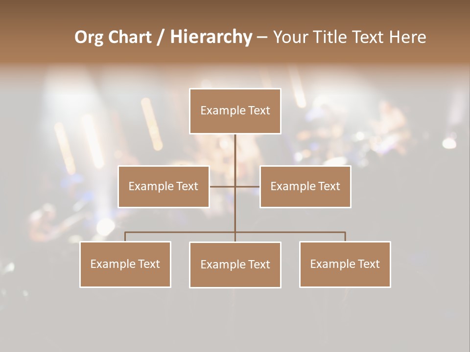 Concert Guitar Crowd PowerPoint Template