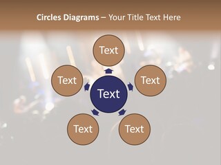 Concert Guitar Crowd PowerPoint Template