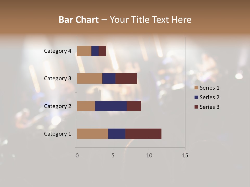 Concert Guitar Crowd PowerPoint Template