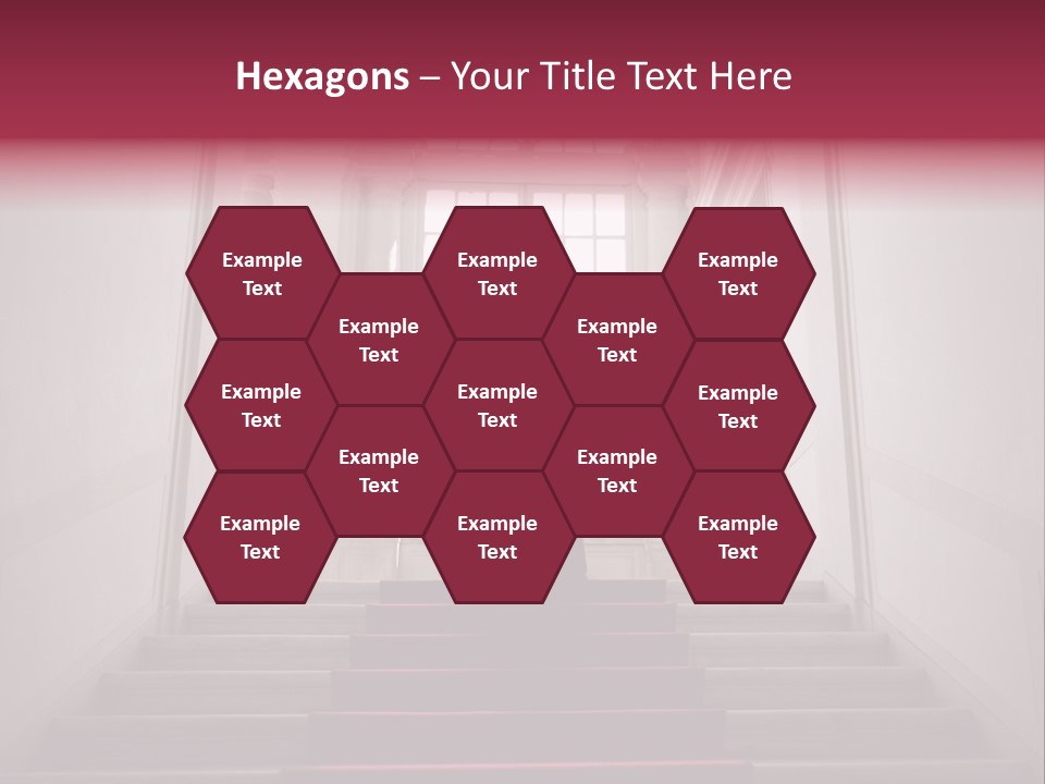 Beauty Woman Descend PowerPoint Template