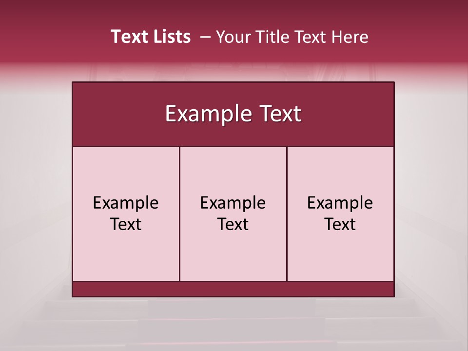 Beauty Woman Descend PowerPoint Template