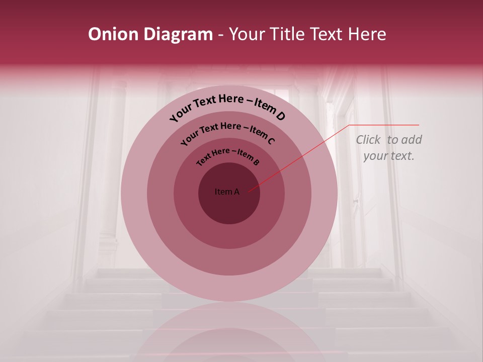 Beauty Woman Descend PowerPoint Template