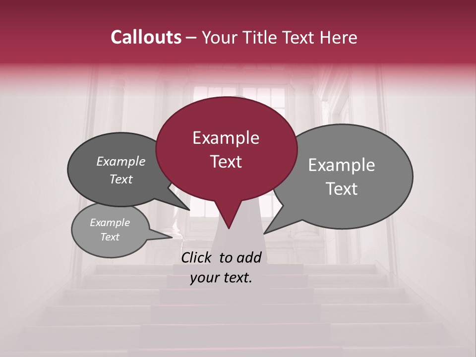 Beauty Woman Descend PowerPoint Template