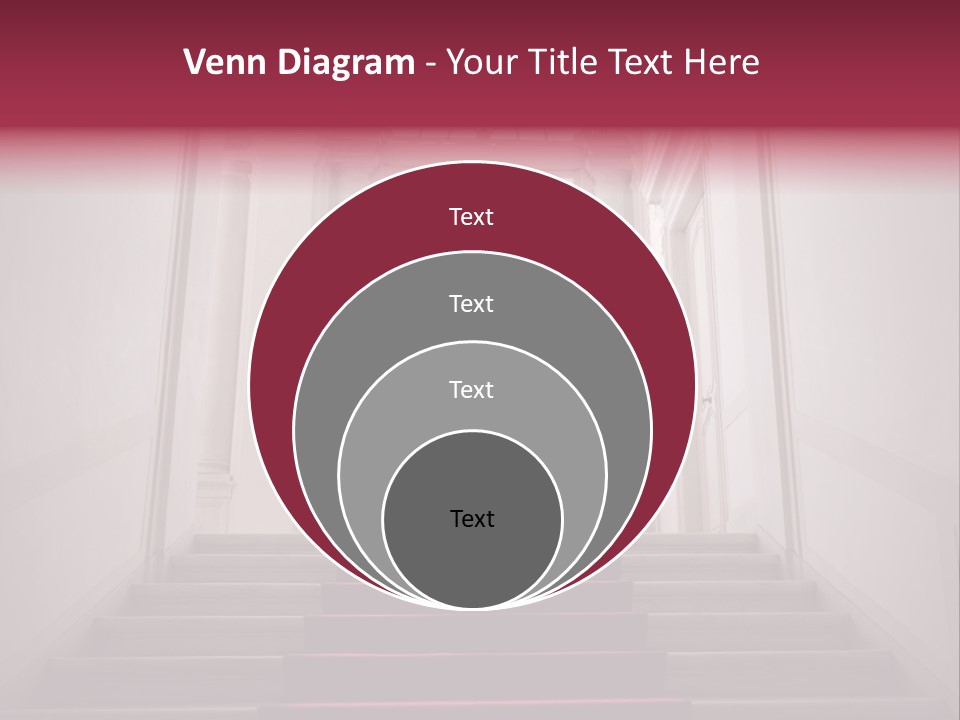 Beauty Woman Descend PowerPoint Template