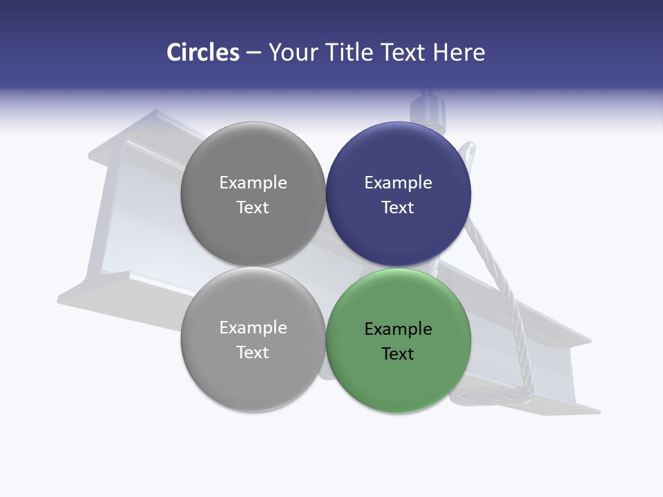 Architecture Steel Hoist PowerPoint Template