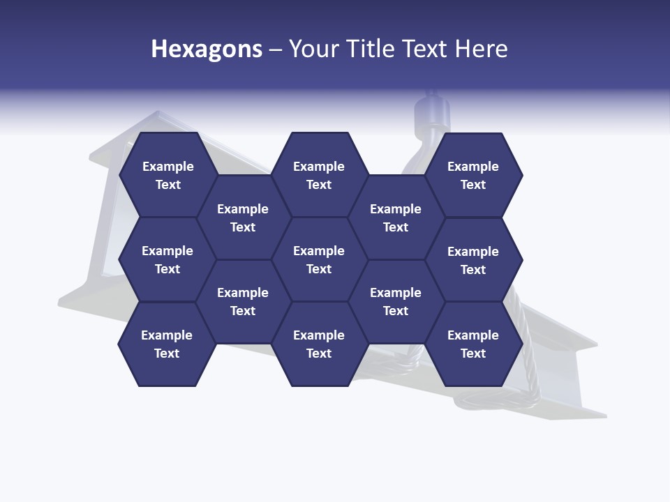 Architecture Steel Hoist PowerPoint Template