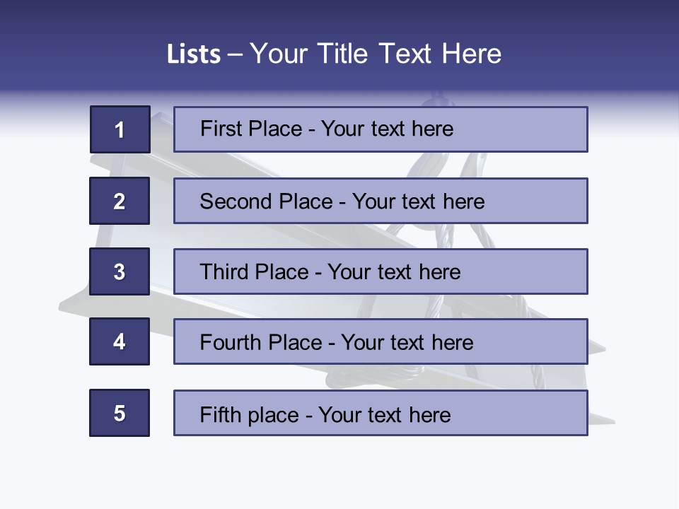 Architecture Steel Hoist PowerPoint Template